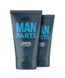 Super Fresh Man Parts Ball Deodorant Lotion for Men - Aluminum Free Odor Control - 4 oz Tube (2PK) - Groin Butt & Body Hygiene - Buy Online on GoSupps.com