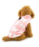 Pegasus Winter Coat for Dogs | Warm Down Vest for Cats & Puppies - Perfect for Cold Weather | Windproof Jacket for Chihuahua & Dachshund - Pink Bow Design - Buy Online on GoSupps.com
