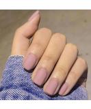 Bohend Pink Matt Short False Nails | Pure Square Press-On Nail Tips for Daily Use & Parties | Perfect for Women & Girls - Buy Online on GoSupps.com