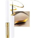 Chameleon Glitter Eyeliner Liquid - 1Pcs Gold Metallic High-Pigmented Colored Makeup Glitter Pen for Eye Liner Eyeshadow  Smudge-proof  Ultra-Fine Tip Multichrome Eyeliner  Gift for Women Girl- 01 01 - Buy Online on GoSupps.com