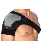 Astorn Adjustable Shoulder Bandage - Pain Relief for Rotator Cuff & AC Joint | Compression Sleeves for Men & Women | Small/Medium with Cooling Pack Bracket - Buy Online on GoSupps.com