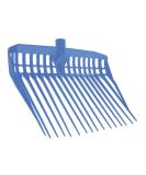 Kerbl EcoFOFOF Dung Fork - Royal Color 16 Tines Durable Plastic 28x30 cm - Ideal Hay Fork for Easy Cleaning - Buy Online on GoSupps.com