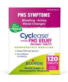 Boiron Cyclease PMS Relief Tablets - 120 Count (2 Pack of 60) | Alleviate Bloating Aches Mood Swings & Irritability - Fast International Shipping - Buy Online on GoSupps.com