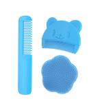 Children's Bath Set: Silicone Shower Brush Massage Comb & Tartar Remover - Ideal for Pool & Cleaning - Buy Online on GoSupps.com