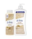 Buy St. Ives Body Wash & Lotion Set - Oatmeal & Shea Butter - Soothing & Moisturizing (2 Piece) - International Shipping Available - Buy Online on GoSupps.com