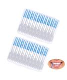 Buy Pack of 80 Silicone Double-Sided Interdental Brushes | Perfect Tooth Cleaner for Narrow Spaces - Buy Online on GoSupps.com