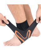 Coogime Plantar Fasciitis Foot Wraps & Ankle Brace - Flexible Breathable Support for Pain Relief (Orange M EU 39-41) - Buy Online on GoSupps.com