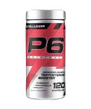 Cellucor P6 Original Testosterone Booster for Men, Build Advanced Anabolic Strength & Lean Muscle, Boost Energy Performance, Increase Virility Support, 120 Capsules Testosterone Advanced Support 120 Count (Pack of 1) - Buy Online on GoSupps.com