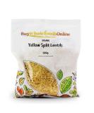 Organic Yellow Split Lentils 500g (BWFO) - Buy Online on GoSupps.com