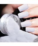 White Dust Sugar Nail Glitter Powder | Shimmering Sugar Effect for Nails & DIY Crafts - Buy Online on GoSupps.com