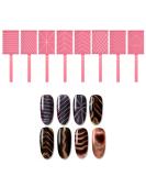 8-Piece Cat Eye Gel Polish Tool Set for DIY Nail Art - Magnetic 3D Plastic Tools for Salon & Home - Buy Online on GoSupps.com