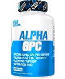 Evlution Alpha GPC Nootropic 300mg - 60 Capsules | Cognitive Support Supplement - Buy Online on GoSupps.com