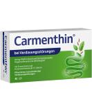 Carmenthin for Digestive Disorders | 42 Soft Capsules | Relieve Flatulence Fullness & Pain | With Peppermint & Caraway Oil | Soothes Gastrointestinal Tract - Buy Online on GoSupps.com