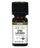 Buy Aura Cacia Organic Spike Lavender Essential Oil (0.25 fl. oz.) - Premium Quality 100% Pure International Shipping Available - Buy Online on GoSupps.com