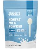 Judees Non-Fat Milk Powder 11.25 oz - 100% Non-GMO, Keto-Friendly - rBST Hormone-Free, Gluten-Free and Nut-Free - Good Source of Protein and Calcium - Made in USA 11.25 Ounce (Pack of 1) - Buy Online on GoSupps.com