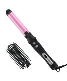 AmoVee 1.25" Rotating Curling Iron - Auto Ceramic Adjustable Temps Dual Voltage - Ideal Valentine's Day Gift for Her - Buy Online on GoSupps.com