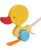 Small Foot Waddling Duck Push Toy - Wooden Baby Walker for First Steps (18 Months+) | Model 3357 - Buy Online on GoSupps.com
