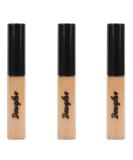 3x Douglas Make-up Eye Concealer Set - High Cover Light Beige 4ml | International Shipping Available - Buy Online on GoSupps.com