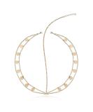 Andelaisi Boho Gold Disc Pendant Layered Head Chain - Gypsy Coin Hairchain for Women and Girls - Buy Online on GoSupps.com