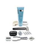 Deluxe Omnishaver Kit - Fastest Head Legs & Body Shaving | Eco-Friendly Alternative to Disposable Razors | Self-Cleaning with Shave Butter & Replacement Cartridge - Buy Online on GoSupps.com