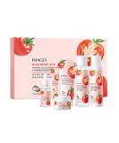 Tomato Hyaluronic Acid Essence Set - Facial Cleanser Moisturizing Serum Hydrating Toner & Eye Cream | Perfect Skincare Gifts for Women - Buy Online on GoSupps.com
