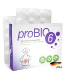 Probio6 Probiotics Capsules - High Dose for Intestinal Flora | 30 Intensive Cure Capsules | No Inulin | Premium Quality | International Shipping - Buy Online on GoSupps.com