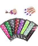 EBANKU Nail Polish Protector - 70 Disposable Peel Off Stickers for Nail Art Painting - Soft Plastic Spill-Proof Stamping Tool - Buy Online on GoSupps.com