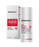 IMMETEE Hair Building Fibers - Instant Regrowth for Thinning Hair & Bald Spots - 28g Black - Conceals Hair Loss in 15 Seconds - For Men & Women - Buy Online on GoSupps.com
