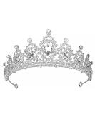 Crown Bride Diadem Crystal Tiara | Elegant Women's Hair Jewelry for Birthdays & Weddings - Perfect Gift - Buy Online on GoSupps.com