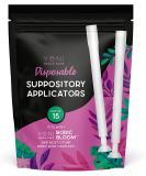 Disposable Vaginal Suppositories Applicators (15 Pack) - Fits Standard Capsules & Tablets - Comfortable Soft Tip - Individually Wrapped - 15 Count - Buy Online on GoSupps.com
