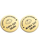 Tanker Street Gifts | Unique Decision Coin for New Parents | Baptism Gifts for Boys & Girls | Perfect for Expectant Parents (Gold) - Buy Online on GoSupps.com