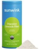 Sunwink Citrus Lime Prebiotic Powder - Organic Superfood Fiber for Digestion Support - 4.2 oz (20 Servings) - Buy Online on GoSupps.com