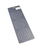 Lychee Plastic Long Quilting Stencil for Painting and Sewing - Spiral Design - Buy Online on GoSupps.com