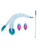 Sitrda (1 set) Pet Cat Toys Birds Flying Feather Plush Cat Teaser Toys with 2 Bell Ball - Buy Online on GoSupps.com