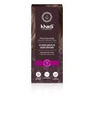Khadi Plant Hair Color - 100% Natural & Vegan Dark Brown to Black - 100g Pack | Deep Shiny Hair Color Cosmetic - Buy Online on GoSupps.com