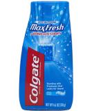 Colgate Max Fresh Liquid Toothpaste with Mini Breath Strips, Cool Mint, 4.6 oz 4.6 Ounce (Pack of 1) - Buy Online on GoSupps.com