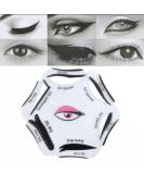 Eyeliner Disc - 6-in-1 Precise Stencil for Cat-Eye & Smokey Eyes | Shop Internationally - Buy Online on GoSupps.com