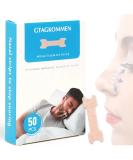 50 Piece Nose Paving Snoring Solution | Better Breathing Snor Popper | Anti-Snoring Nasal Spreaders for Sleep & Sports - Buy Online on GoSupps.com
