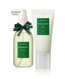 AROMATICA Rosemary Scalp Scrub & Spray Set - Nourish & Protect Hair with Rosemary Oil | Detox & Refresh Scalp from Toxins - Buy Online on GoSupps.com