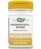 Nature's Way Phosphatidylserine 100 mg - 60 Softgels for Brain Health - Buy Online on GoSupps.com