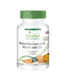 Fairvital Boswellia Curcumin Myrrh with D3 - 120 Tablets | High-Dosage Supplement - Buy Online on GoSupps.com