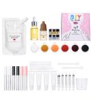 DIY Lip Gloss Making Kit - 46 Moisturizing Supplies for Beginners | Handmade Lip Gloss Set for Women & Girls - Buy Online on GoSupps.com