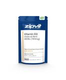 High Strength Vitamin D3 4000iu 360 Tablets | Bone & Muscle Health Support | 1 Year Supply | Vegetarian Approved & Eco-Friendly - Buy Online on GoSupps.com