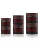 Tuakimce 6-Piece Glass Cream Can Set - 15ml & 30ml Clear Containers with Lids - Ideal for Cosmetics Creams and Lotteries - Buy Online on GoSupps.com