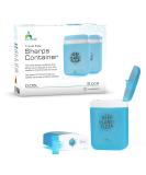 Safefine Portable Travel Sharps Container - Safe Disposal Container for Pen Needles Lancets Test Strips - 2 Pack - Buy Online on GoSupps.com
