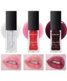 Buy Nourishing Glow Lip Oil - Vegan Tinted Lip Oil in Clear Jam & Pink | Moisturizing High-Shine Finish for Dry Lips - International Shipping Available - Buy Online on GoSupps.com