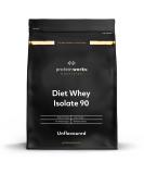 Diet Whey Isolate 90 - Tasteless Whey Protein Isolate 500g | The Protein Works | Low Fat Low Lactose Low Sugar - Buy Online on GoSupps.com