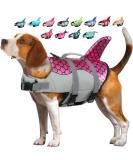 Emust Dog Vest for Swimming - Adjustable Rescue Vest for Small Medium & Large Dogs | Perfect for Pool & Beach Adventures | Pink XL - Buy Online on GoSupps.com