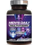 Men's Multivitamin - Daily Multivitamin for Men Supplement with Vitamin A B12 C D & E for Energy Support Antioxidants & Zinc for Immune Health Support Non-GMO Vitamins 60 Day Supply 120 Count 120 Count (Pack of 1) - Buy Online on GoSupps.com
