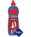 SOMAT rinse aid (750 ml) added detergent with extra-dry effect rinse aid for dishwasher gives glasses and dishes Extra gloss 750 ml (1 Pack) - Buy Online on GoSupps.com